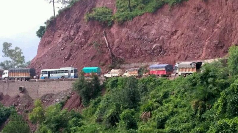 Shimla Highway Closed