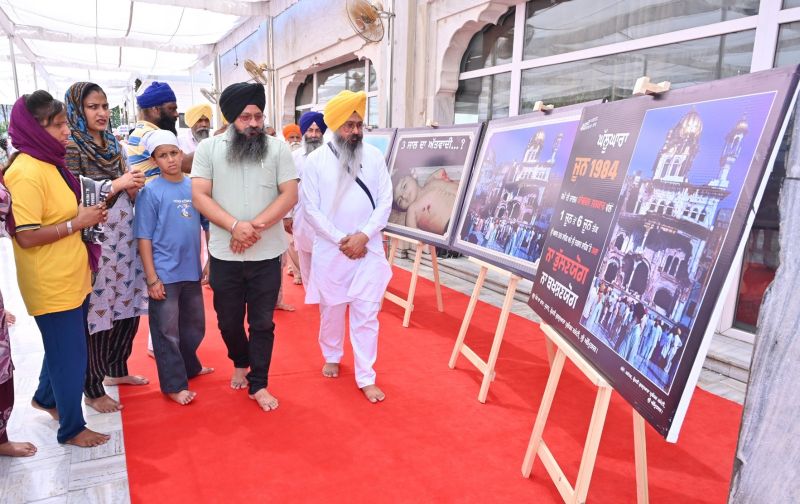 Pawan Sarup was injured by a bullet during the June 1984 riots news in punjabi  Pawan Sarup was injured by a bullet during the June 1984 riots news in punjabi