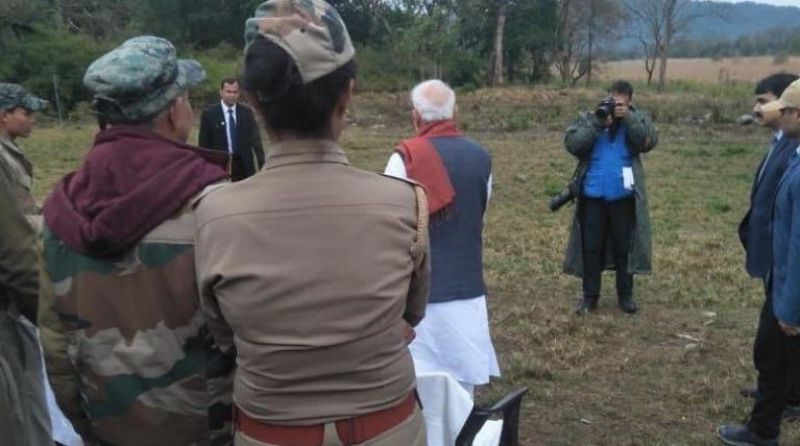 Narender Modi In Jim Corbett National Park During The Film Shooting