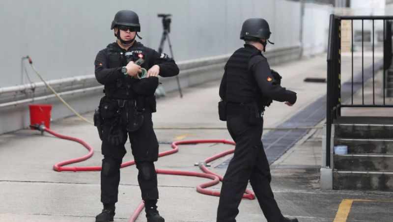 Bomb disposal officers