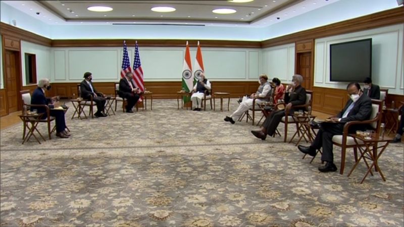 Pompeo, Esper meet PM Modi after 2+2 dialogue 