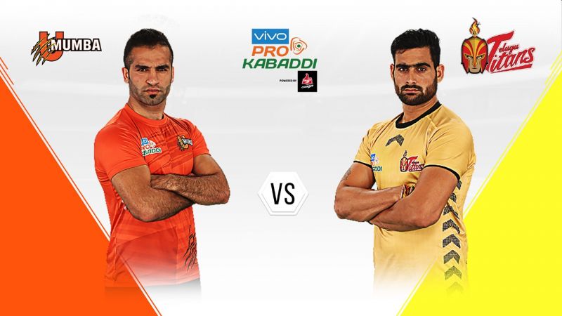 Pro Kabaddi 2019, Telugu Titans vs U Mumba 