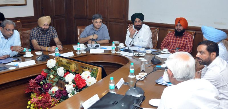 Meeting at Punjab Bhawan Pic