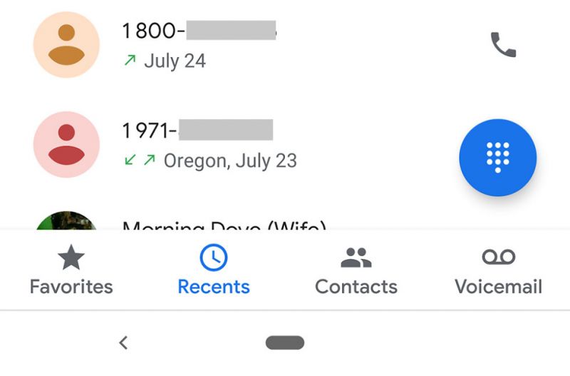 Google Phone App Update Brings the All-White Treatment Google Phone App Update Brings the All-White Treatment