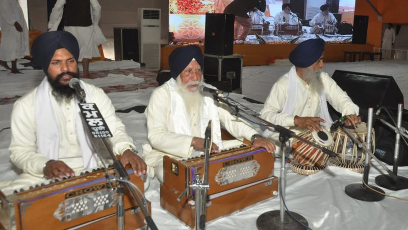 Bhog of Sehaj Paath at main pandal marks 550th Parkash Purb in Sultanpur Lodhi