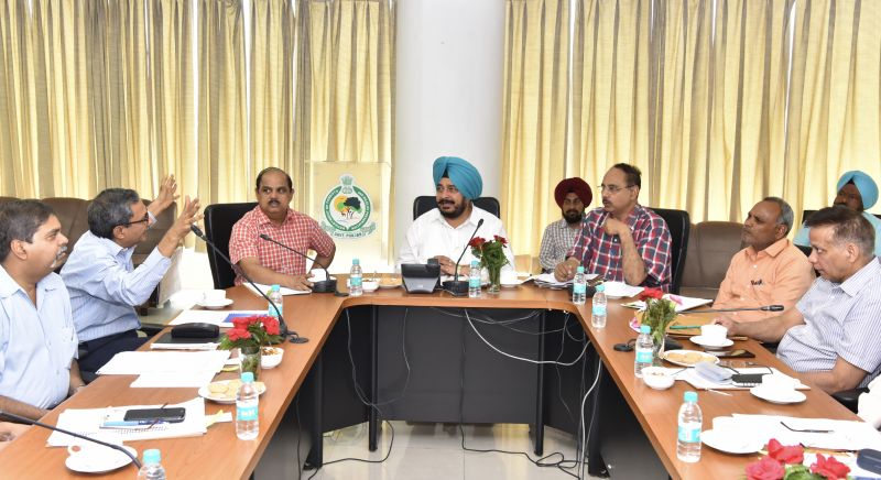 Review meeting of senior officers and DFOs of department