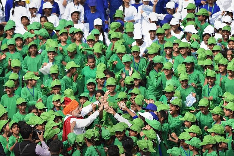 Narendra Modi Independence Day celebrations at Red fort