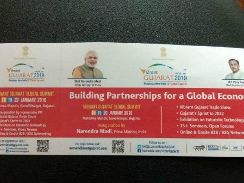 Modi's image on boarding pass