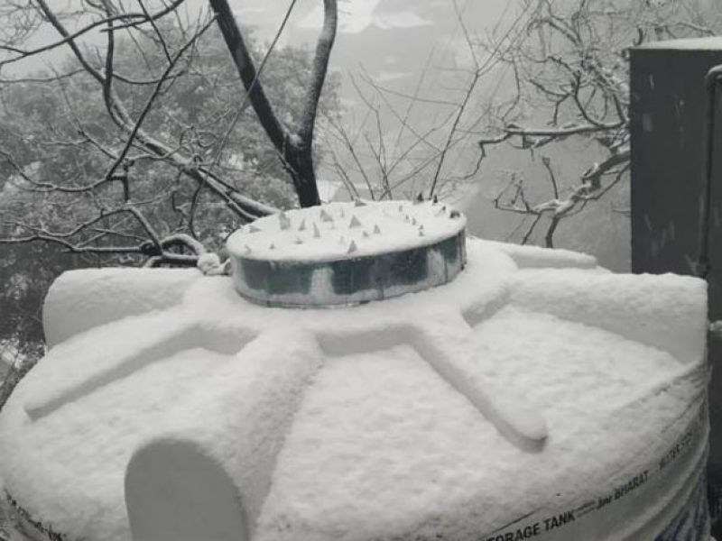 Heavy Snowfall Srinagar 