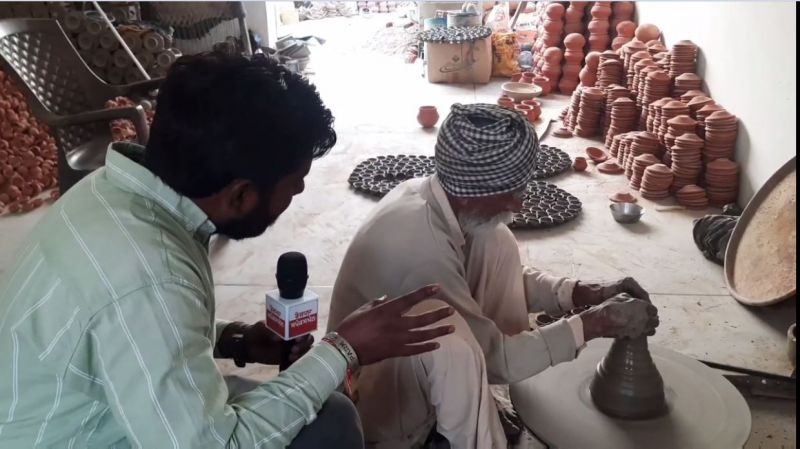 People are buying China Made lamps instead of buying clay lamps