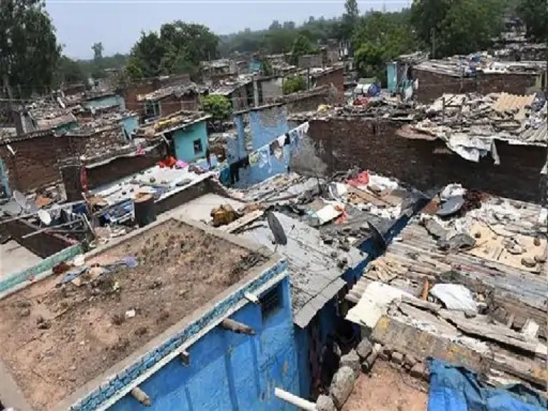 Demolition at Colony No. 4 Chandigarh 