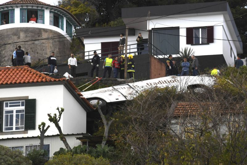 29 German tourists killed in Madeira bus crash