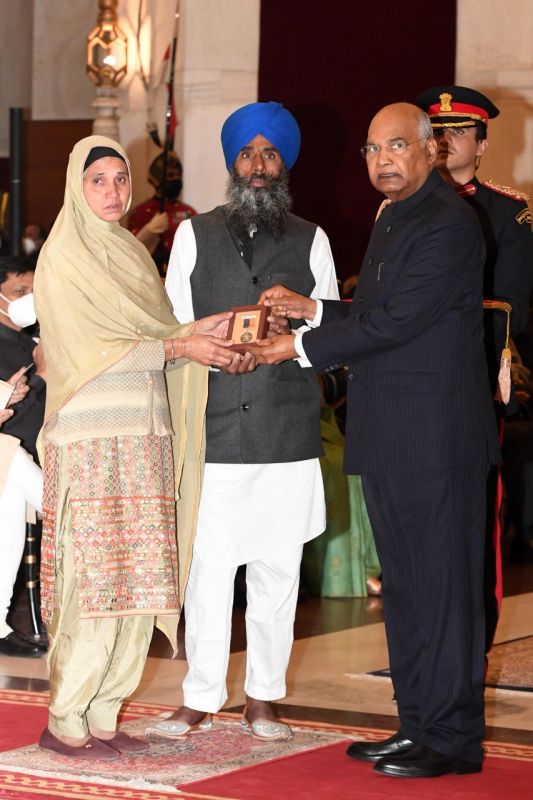 Sepoy Gurtej Singh Accorded the Vir Chakra Posthumously for His Gallant Actions Sepoy Gurtej Singh Accorded the Vir Chakra Posthumously for His Gallant Actions