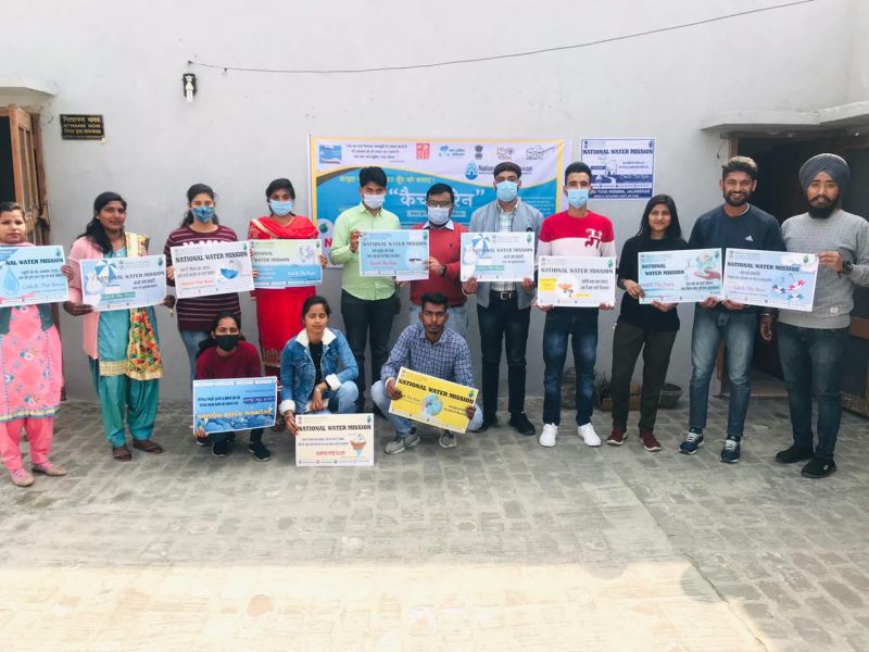  'Catch the Rain' awareness campaign by Nehru Youth Center