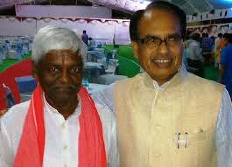 bjp mla pannalal shakyas and cm shivraj chauhan