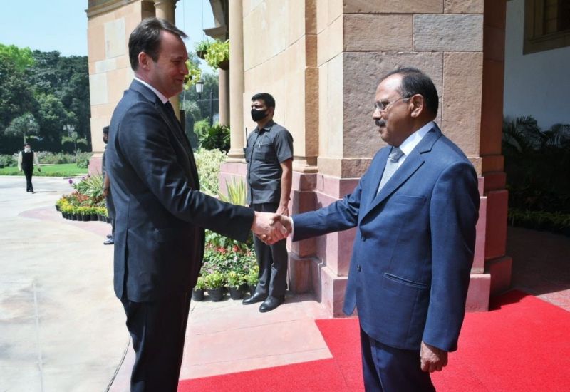 NSA Ajit Doval met Geoffrey Van Leeuwen