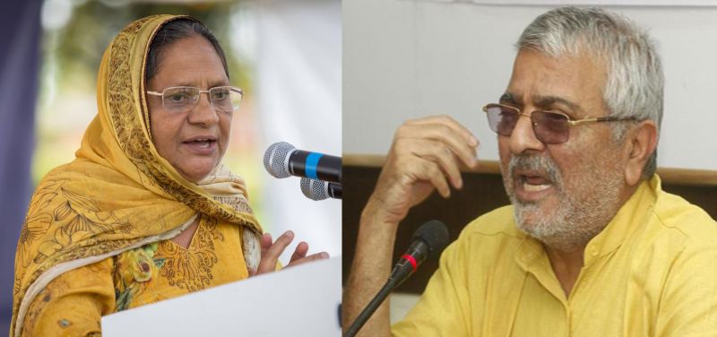 Paramjit Kaur Khalra & Dr Dharamvira Gandhi 