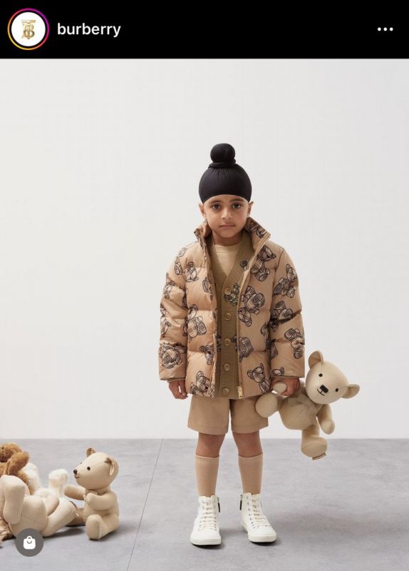 Sikh boy Model for viral Burberry Children collection Sikh boy Model for viral Burberry Children collection