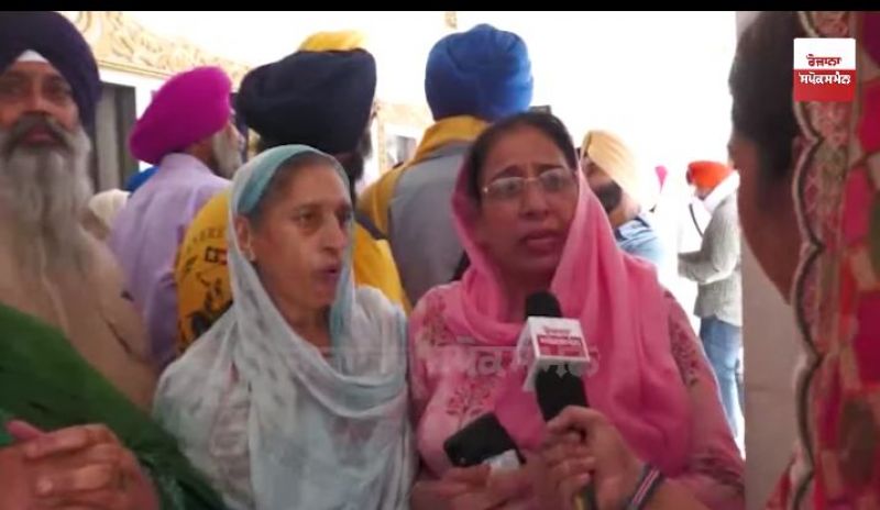 Sangat became emotional seeing bullet-hit holy saroop of Guru Granth Sahib 
