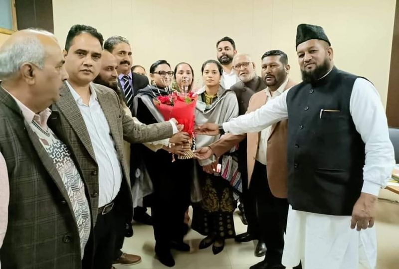 Zainab Akhtar, daughter-in-law of Mohammad Mustafa, became the chairperson of Punjab Waqf Board