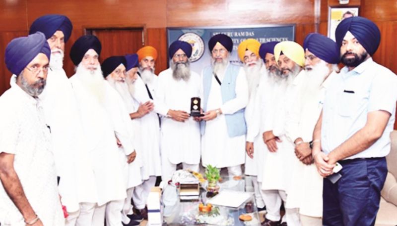 Bhai Gobind Singh Longowal and others launch coins