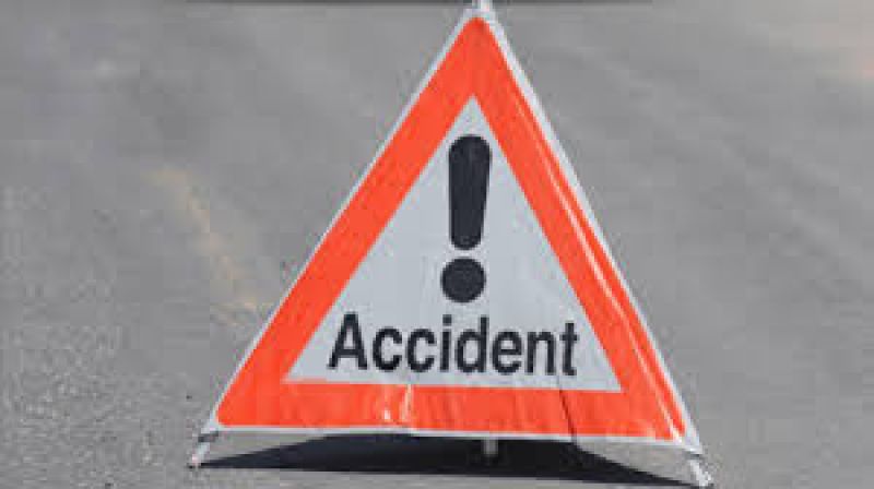 Road accident in Mohali 