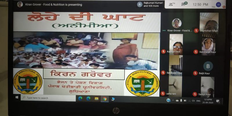  A two day workshop for Anganwadi workers was conducted at PAU