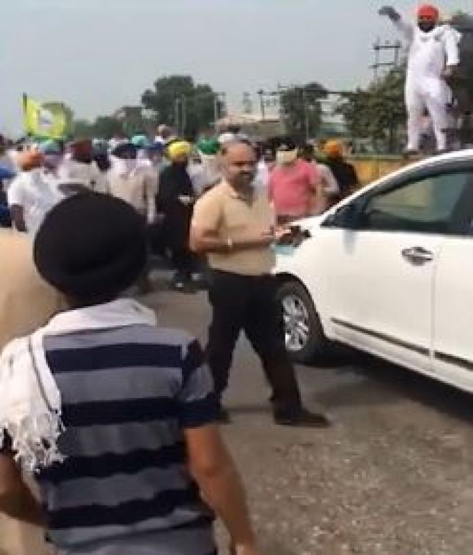 National Media, Farmers Protest