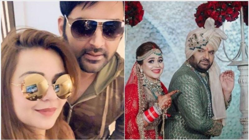 Kapil Sharma and Ginni Chatrath 