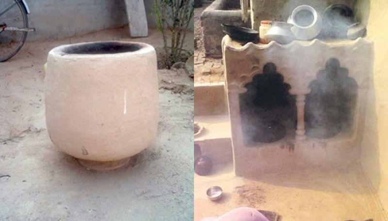 The old style oven is disappearing from the house