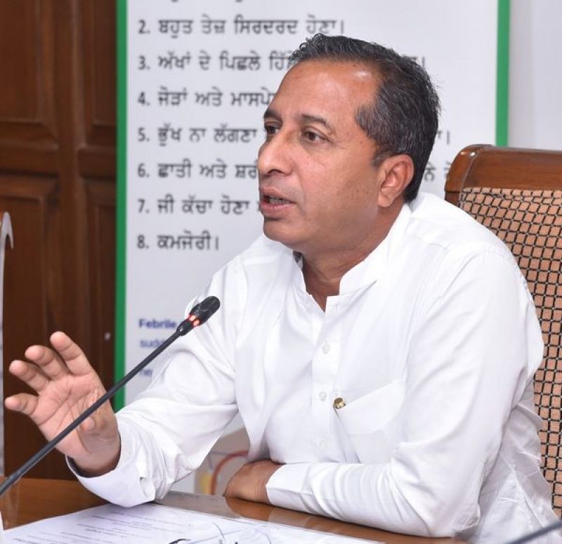 Speed up fogging for controlling dengue: Dr. Vijay Singla