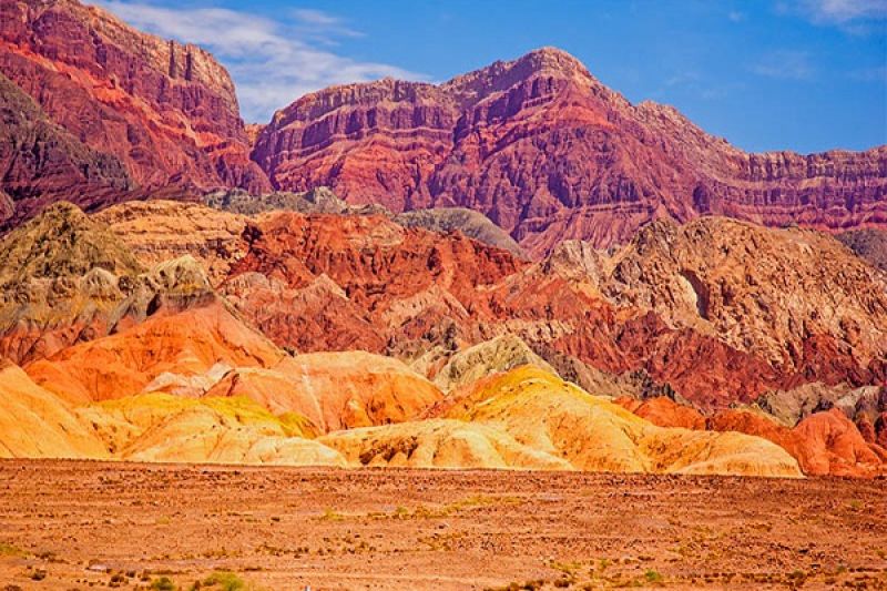 flaming mountains