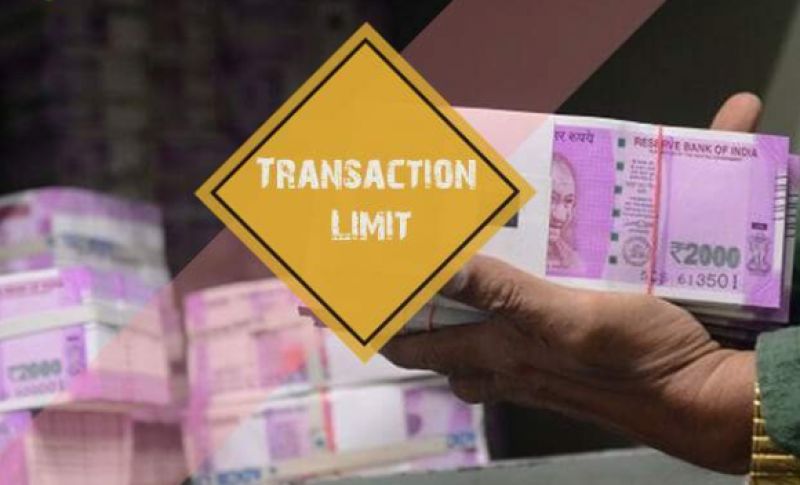 Cash Transaction Limit