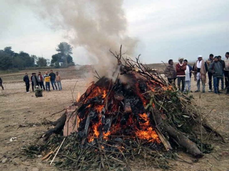  Martyr Sapan Chaudhary funeral 