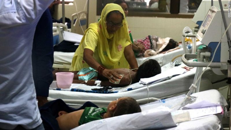 Fever Child Uttar Pradesh Hospital