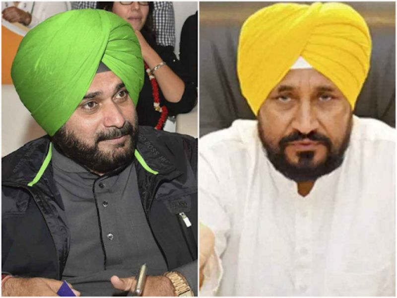 Navjot  Sidhu, Charanjeet Channi 