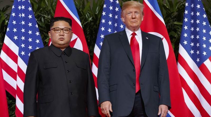 Donald Trump and Kim Jong-un