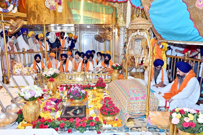 Sri Guru Ramdasji Parkash Purab celebrate in amritsar 