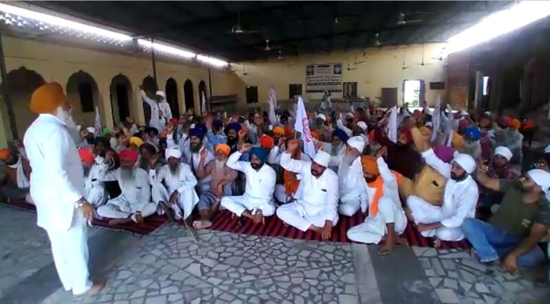 Farmer meeting Farmer meeting