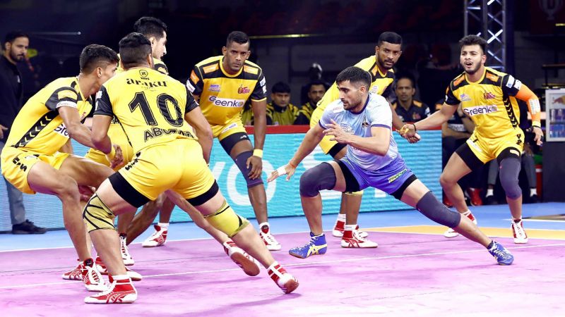 Telugu Titans BEAT Tamil Thalaivas Telugu Titans BEAT Tamil Thalaivas