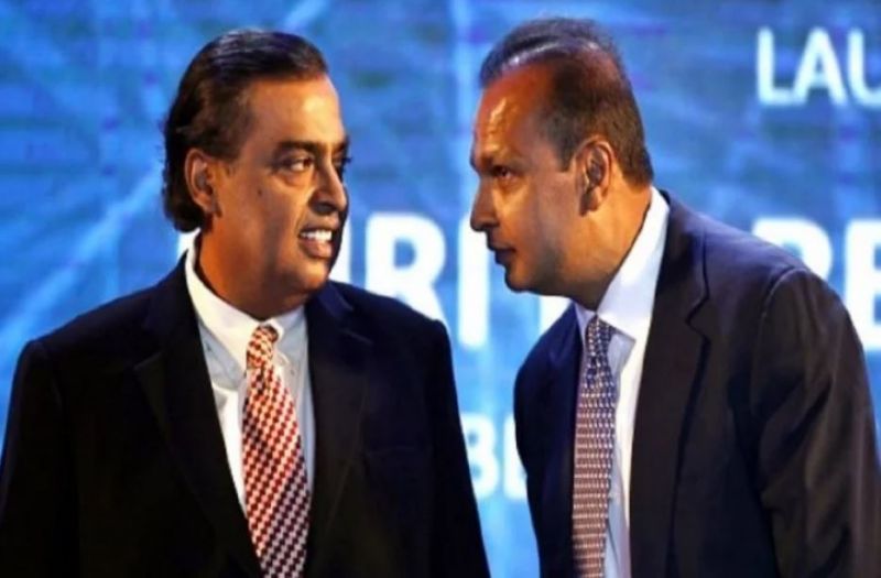 Mukesh Ambani With Anil Ambani Mukesh Ambani With Anil Ambani