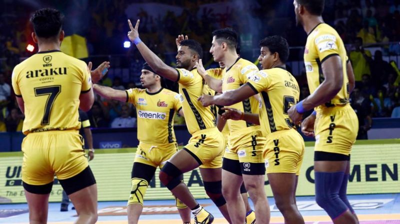Patna Pirates vsTelugu Titans