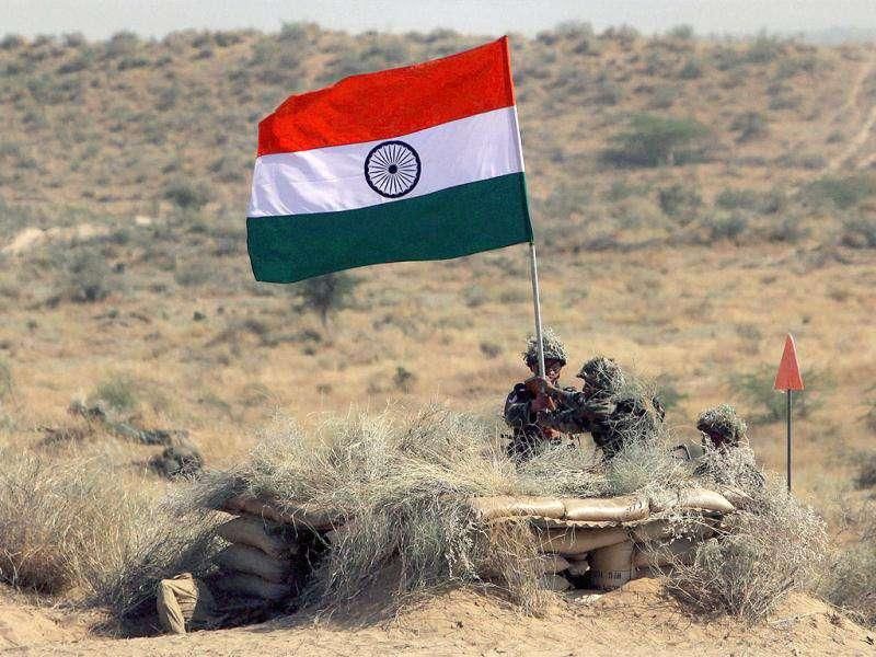 bunkers at indo-pak border