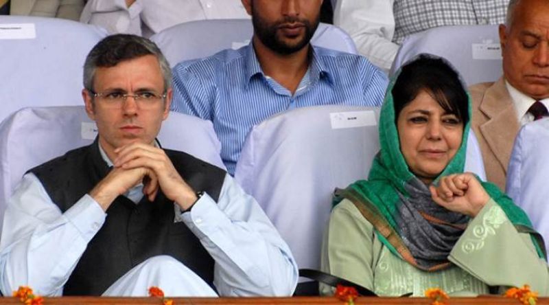 Mehbooba Mufti & Omar Abdullah