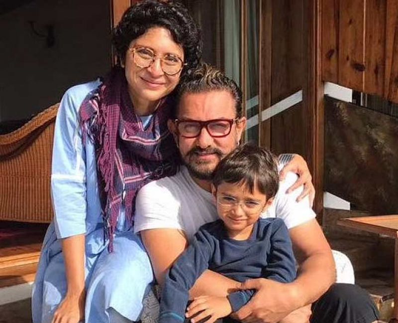 Aamir Khan and his wife Kiran Rao