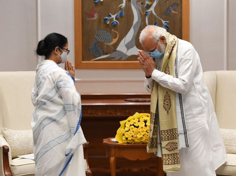 Mamta Banerjee Met PM Modi