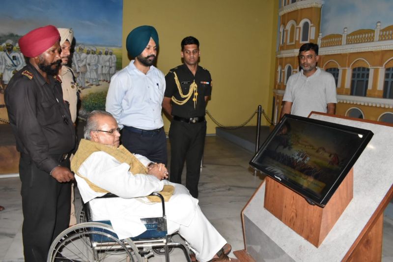 Meghalaya Governor Satya Pal Malik visits the Jang-e-Azadi Memorial