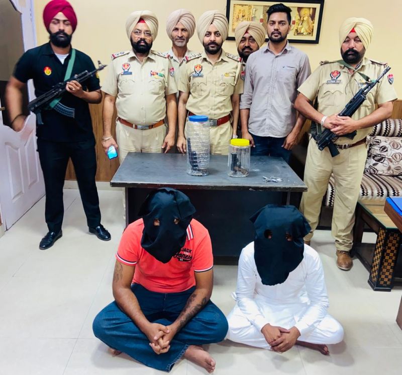 Mohali Police Arrest 2 Active Gangsters Of Bishnoi Gang