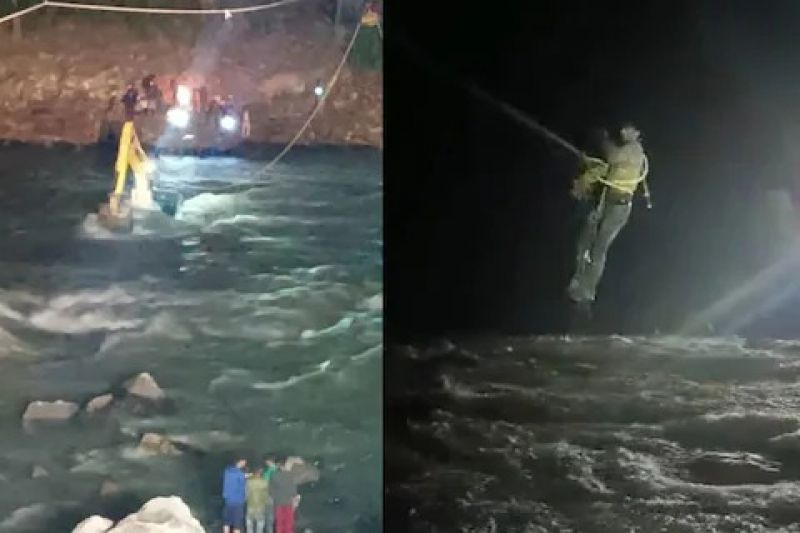 An army man who became the Messiah for two young men trapped in the river, saved lives An army man who became the Messiah for two young men trapped in the river, saved lives