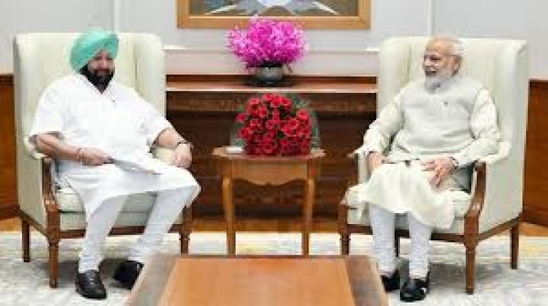 Captain Amarinder Singh meets PM Modi